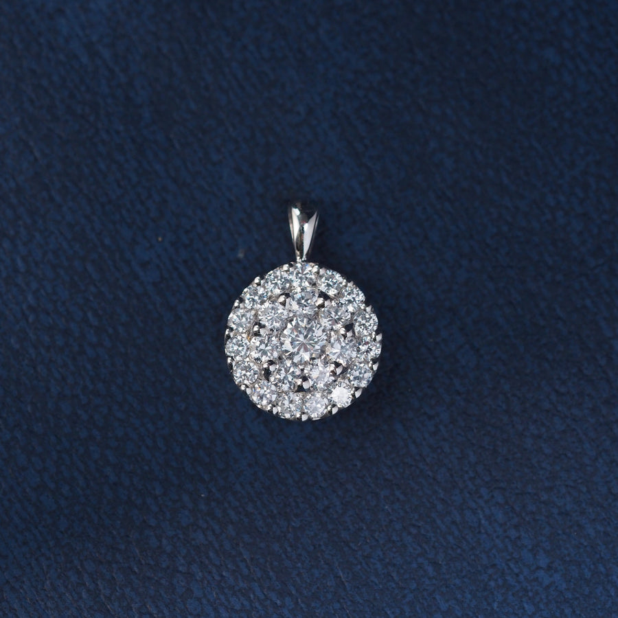 10 Karat White Gold Pendant