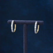 10 Karat Yellow Gold Hoop Earrings