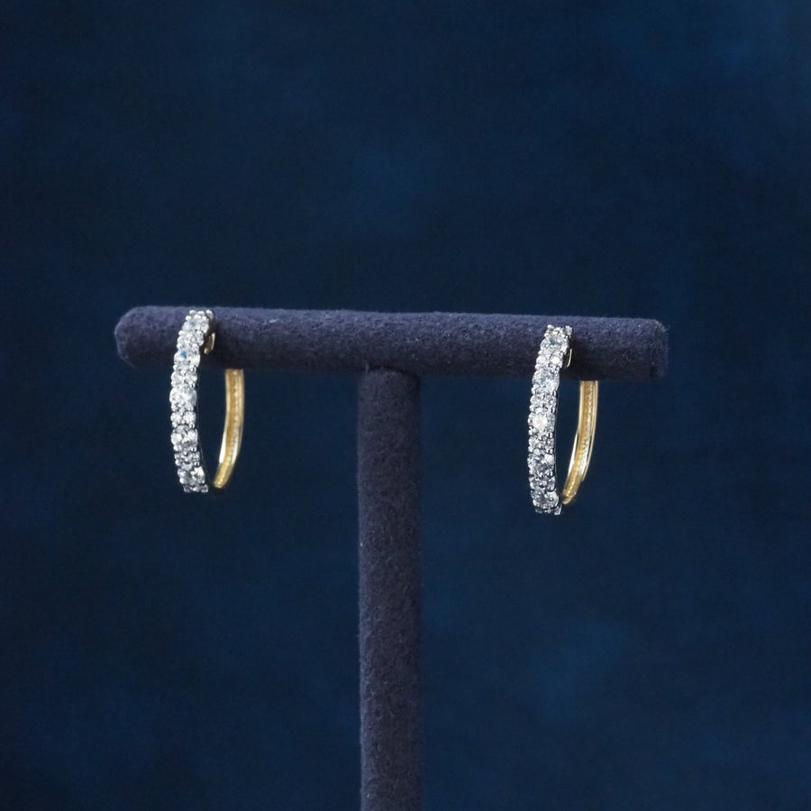 10 Karat Yellow Gold Hoop Earrings