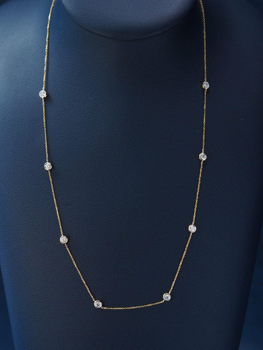 Diamond by the Yard Necklace