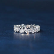 Mixed Shapes Eternity Ring