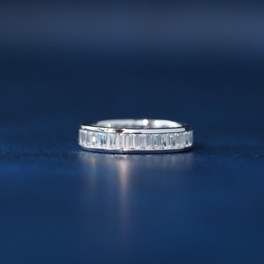 Baguette Eternity Band Ring