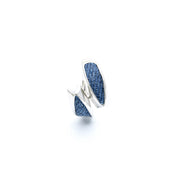 Denim Bypass Ring