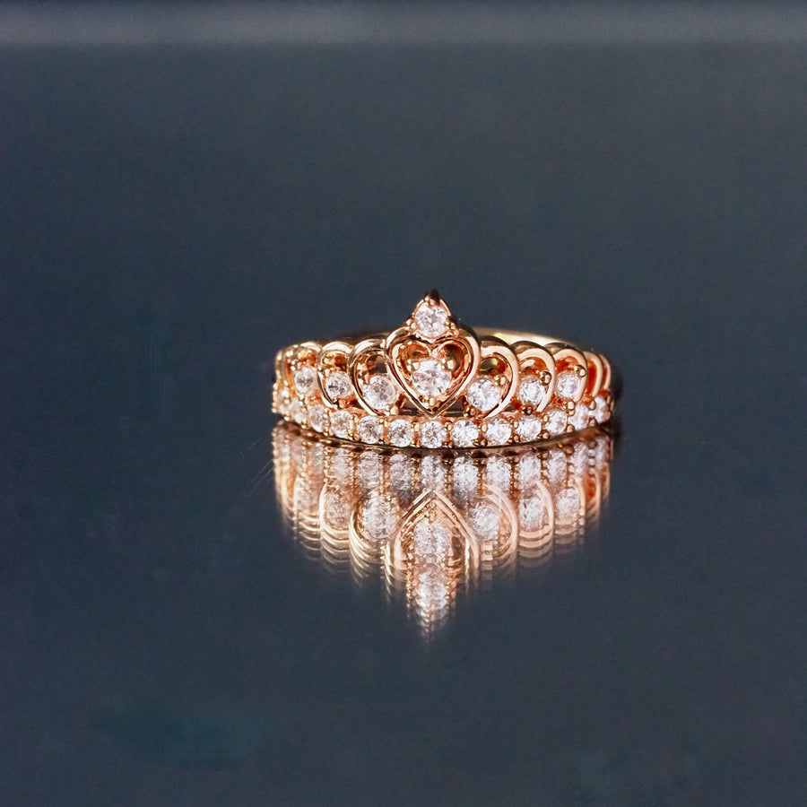 Silver Tiara Ring