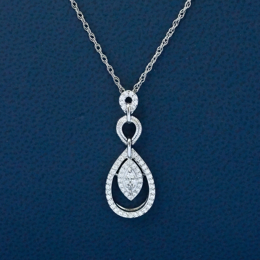 Silver Drop Pendant