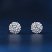 10 Karat White Gold Fashion Earrings