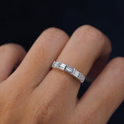 Tiny Tapered Baguette Stone Ring