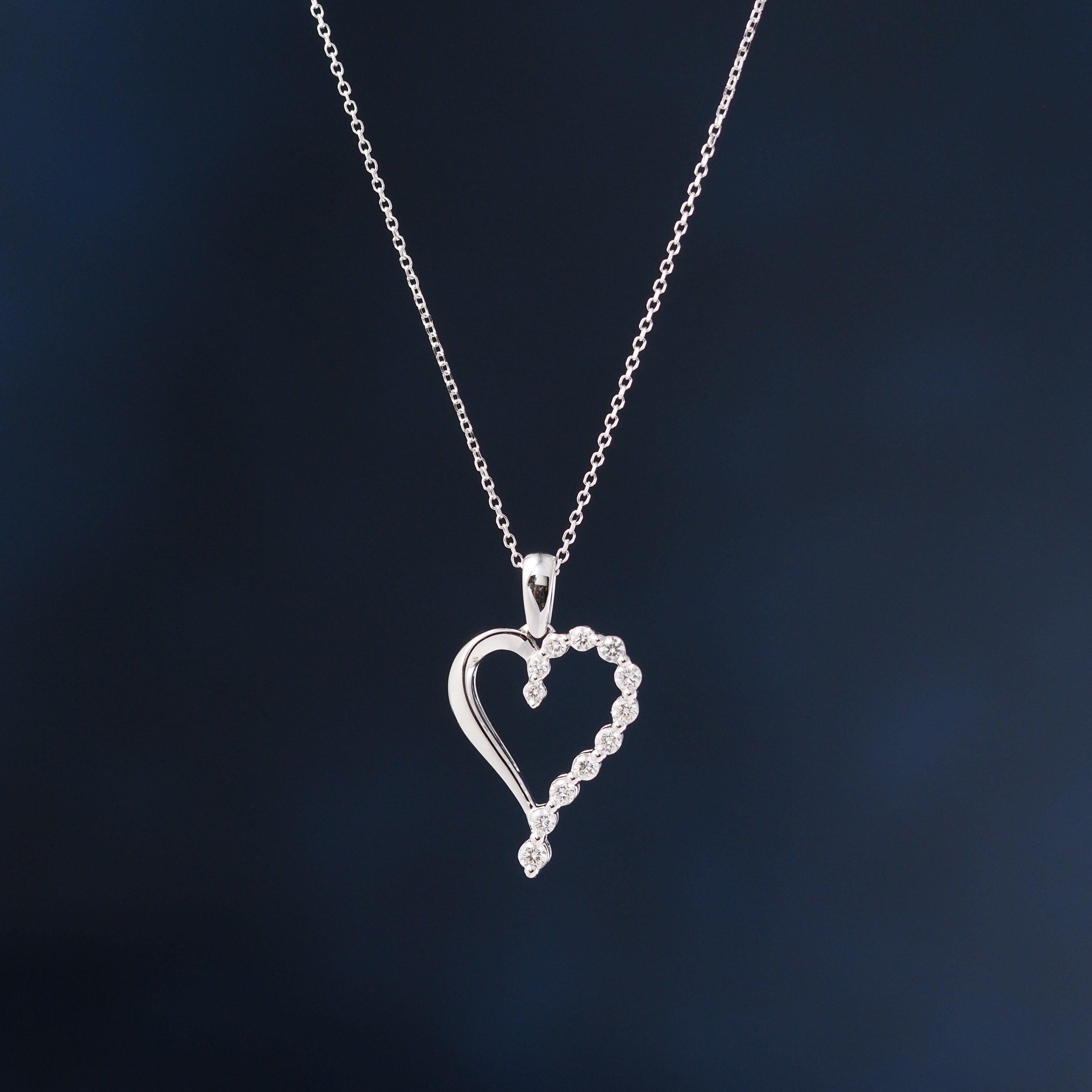 Heart Journey Lab Grown Diamond Necklace