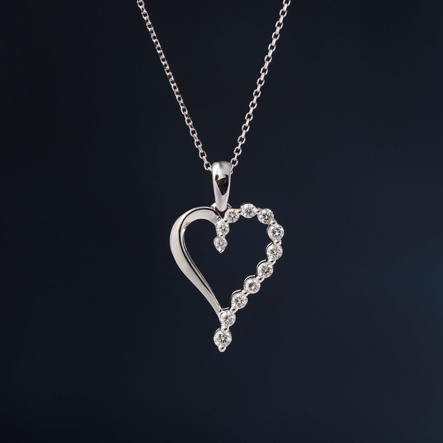 Heart Journey Lab Grown Diamond Necklace