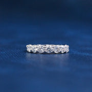 Round Lab Grown Diamond 7-stone Band Ring