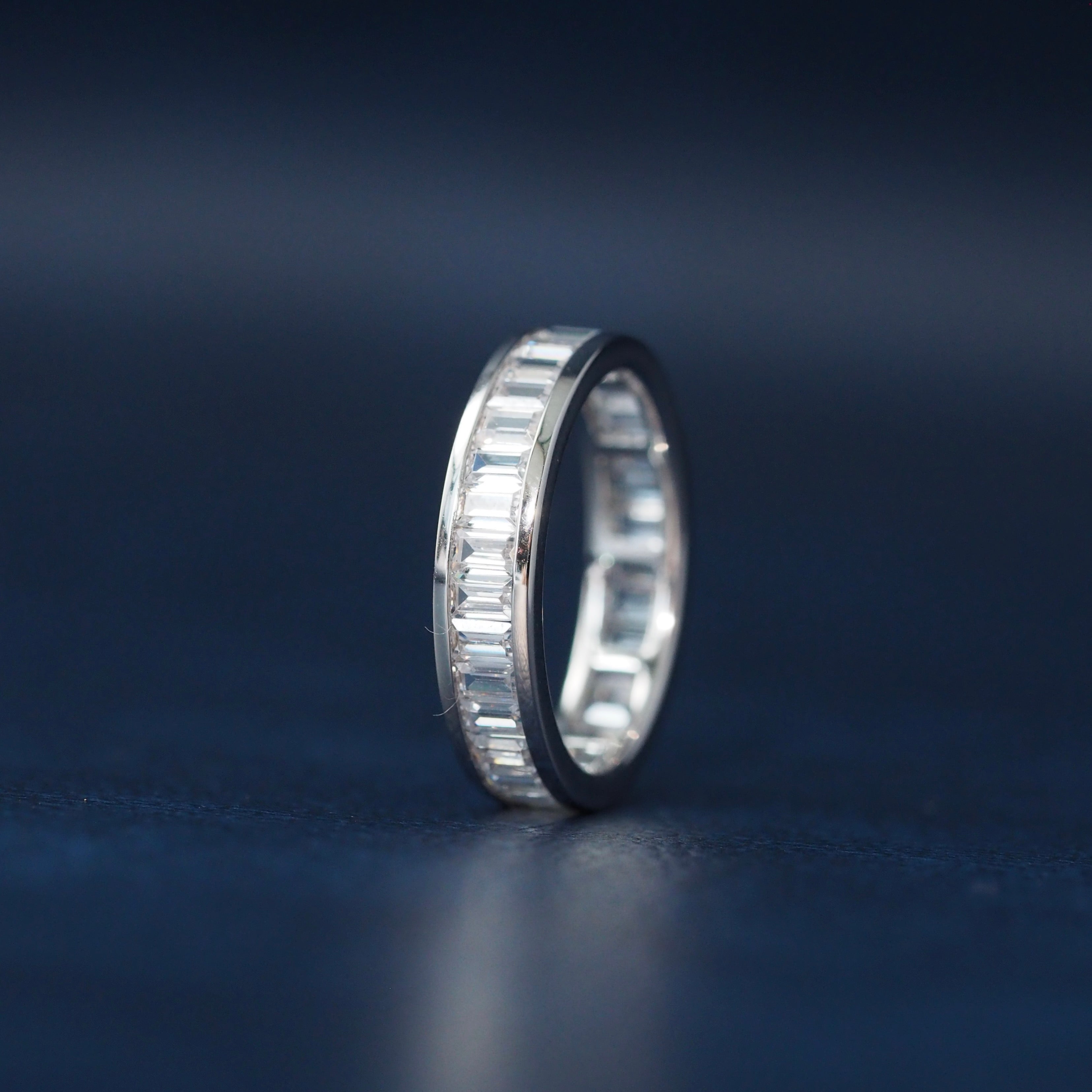 Baguette Eternity Band Ring