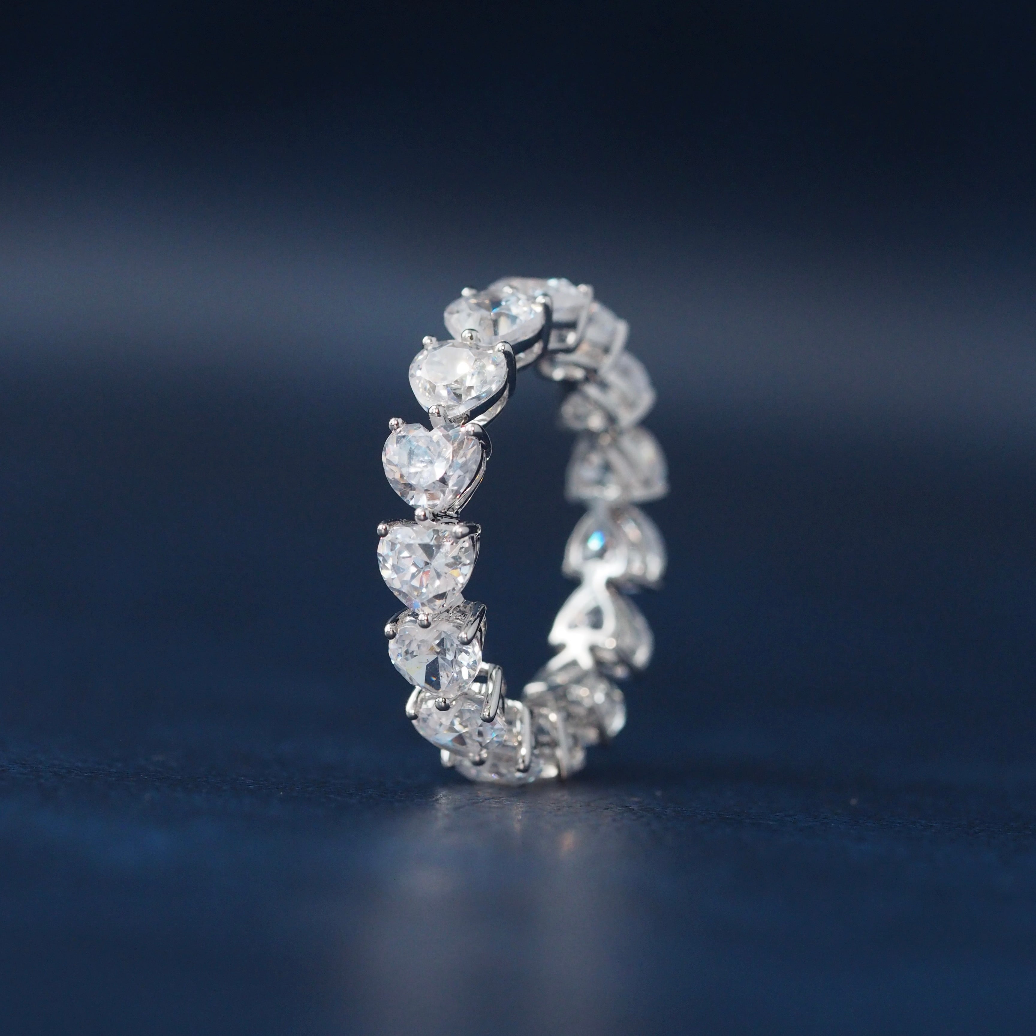 Heart Eternity Ring