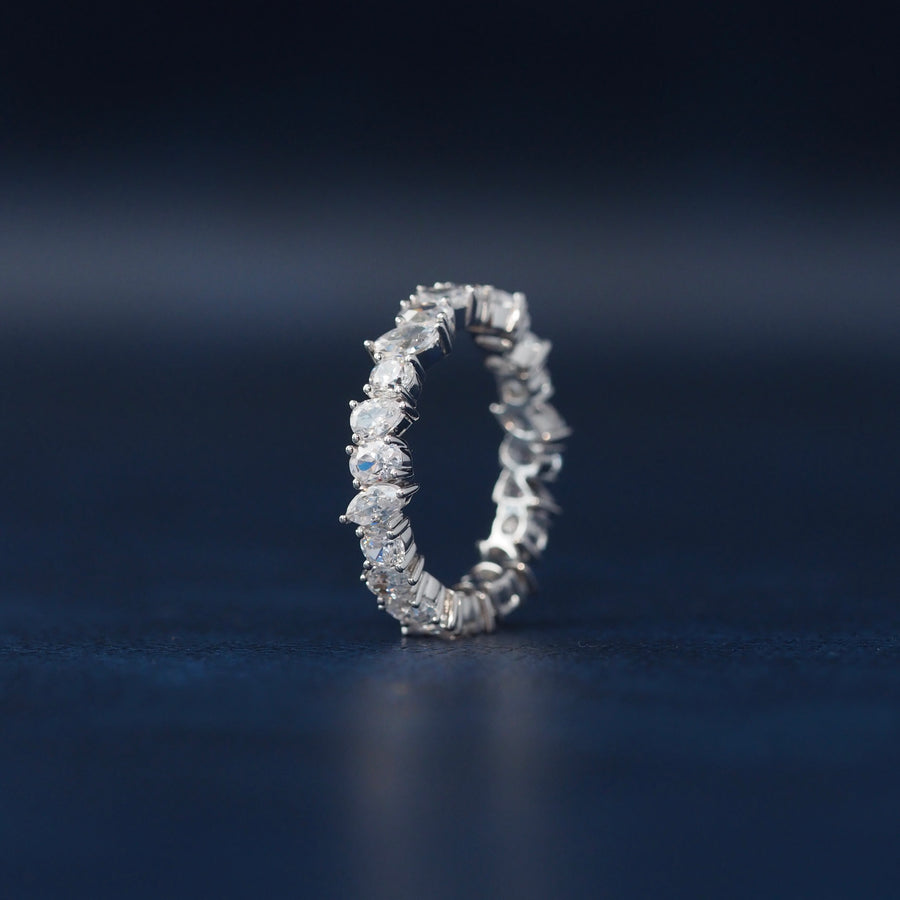 Mixed Shapes Eternity Ring
