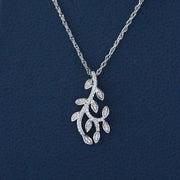 Silver Leaf Pendant