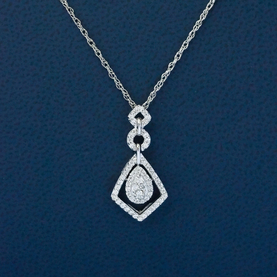 Silver Drop Pendant