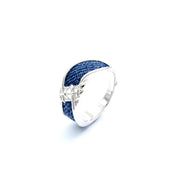 Denim Curve Ring