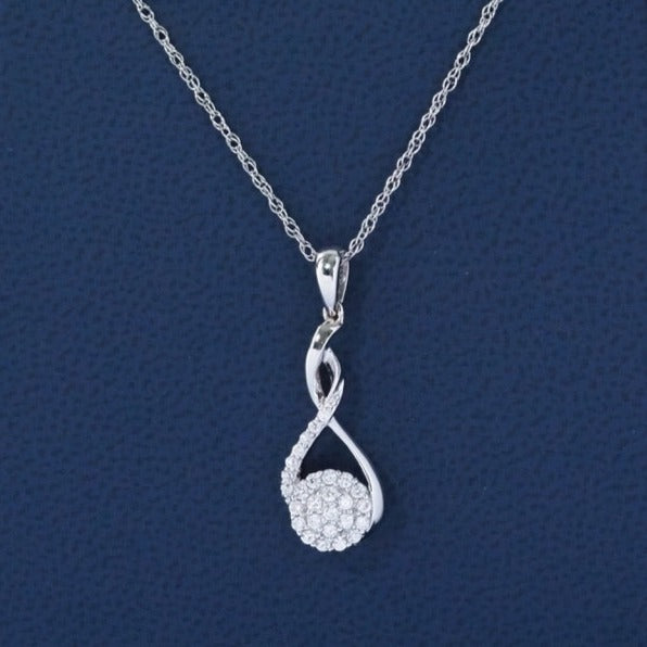 Silver Drop Pendant