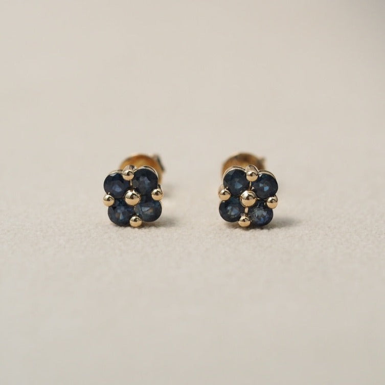 14 Karat Gold Petite Stud Earrings