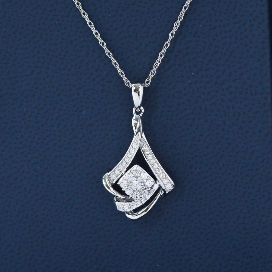 Silver Drop Pendant