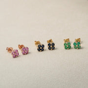 14 Karat Gold Petite Stud Earrings