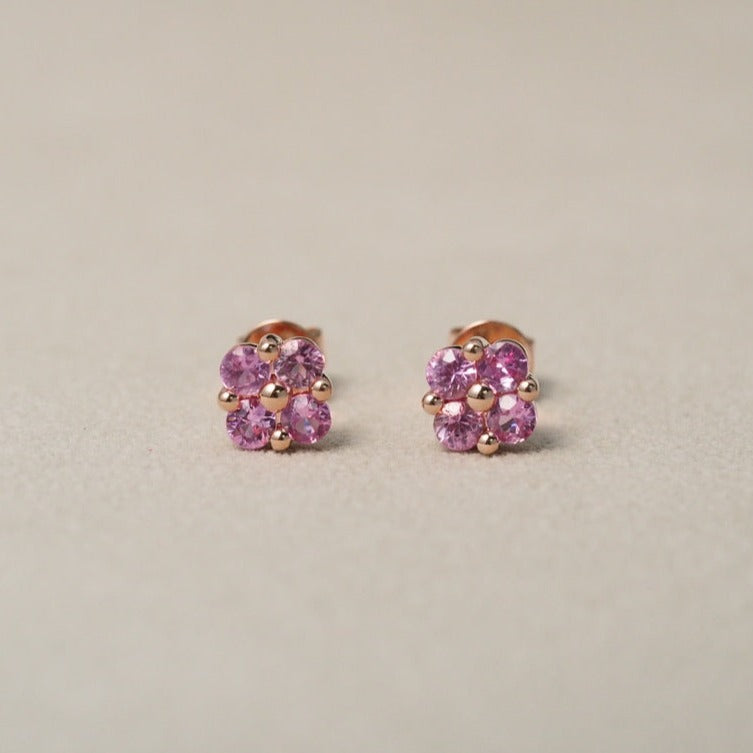 14 Karat Gold Petite Stud Earrings