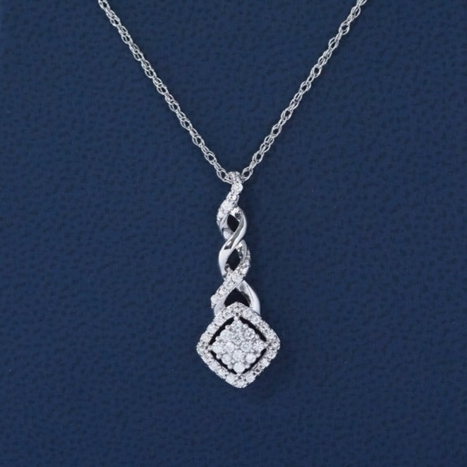 Silver Drop Pendant