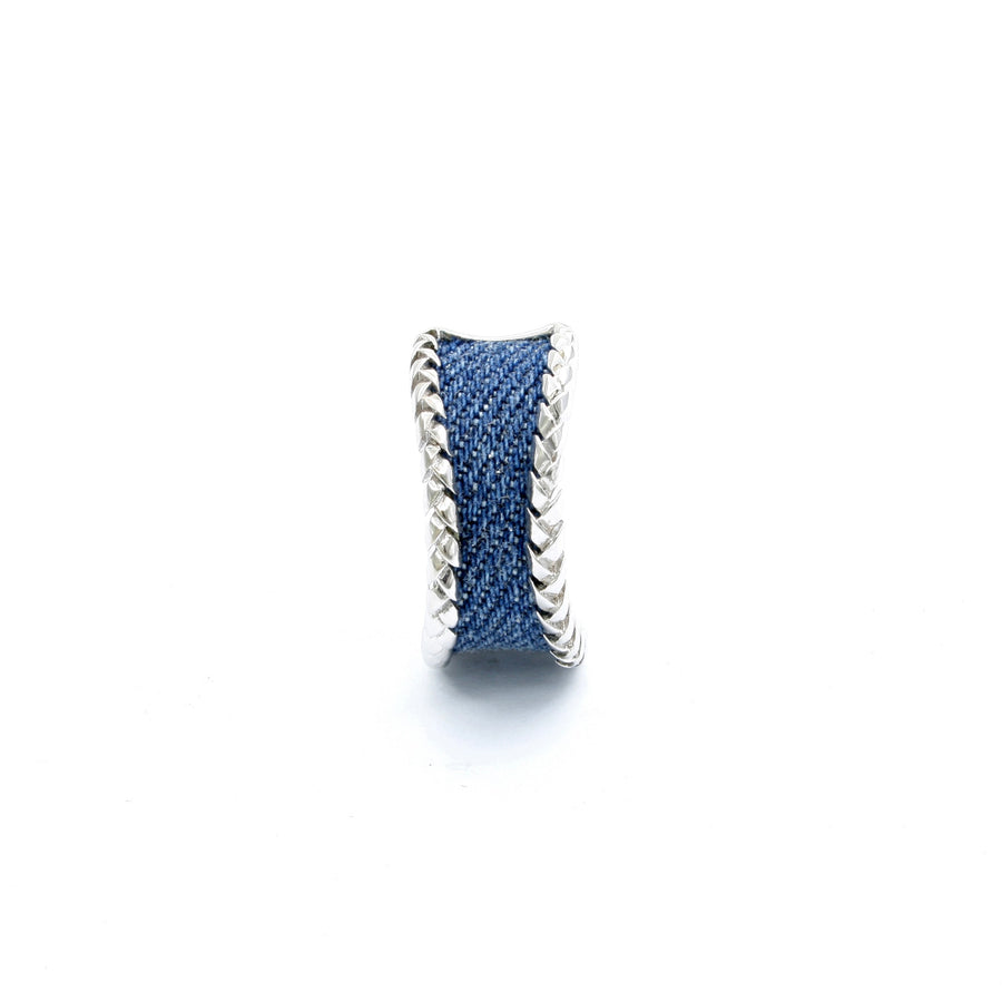 Denim Curve Ring