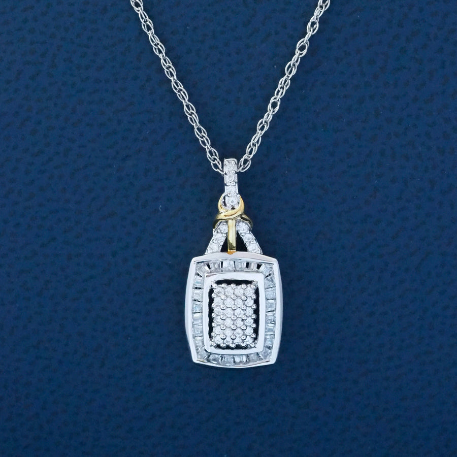 Silver Drop Pendant
