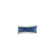 Denim Curve Ring