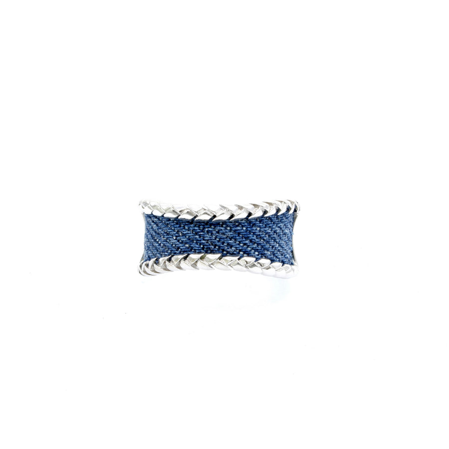 Denim Curve Ring