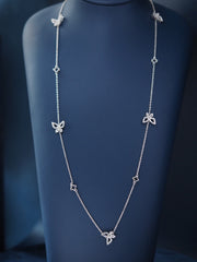 Silver Butterfly Necklace