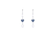 Dangling "I LOVE YOU" Earrings