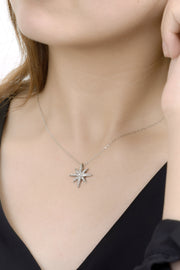 Silver Northern Star Pendant