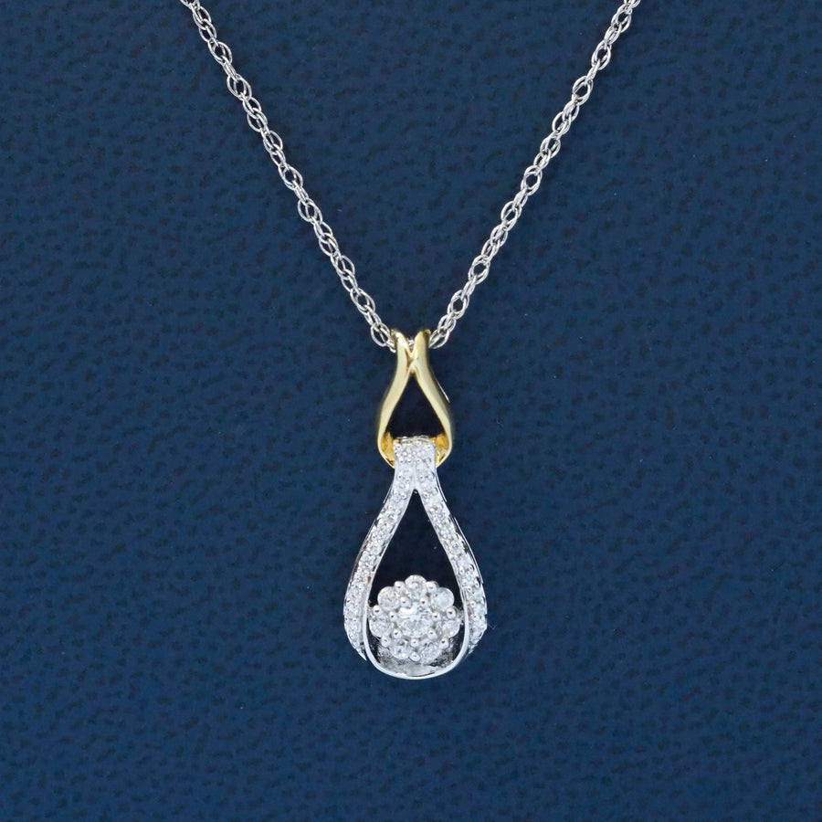 Silver Drop Pendant